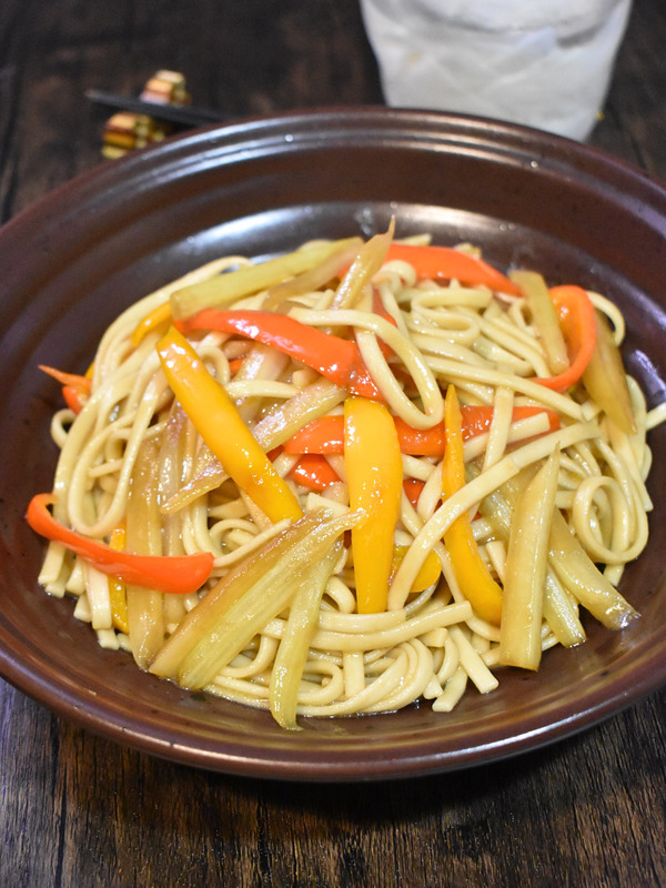 香り焼きうどん (2)