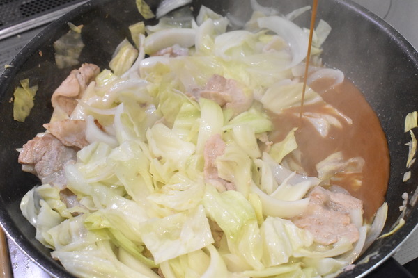 豚ばら肉のオイスターソース炒め (6)