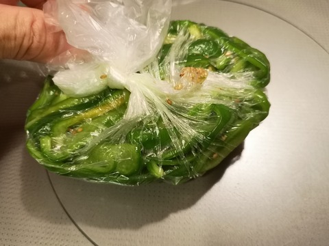 ピーマンの漬け物 (4)