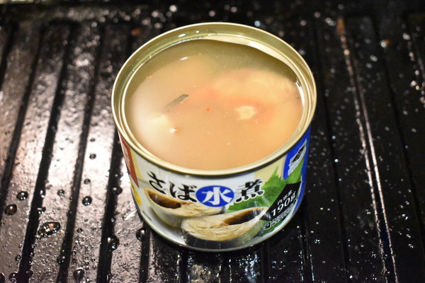 鯖缶のぺッパーソース焼き (3)