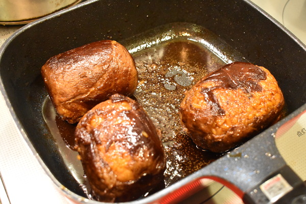 肉巻きおにぎり (6)