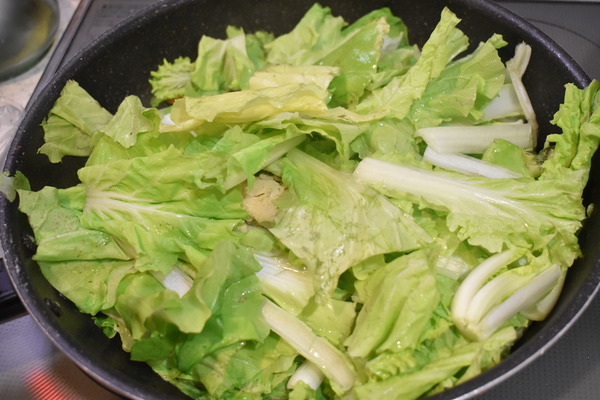 白菜と豚肉の中華炒め (4)