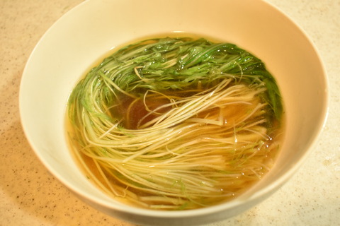 水菜ラーメン (5)