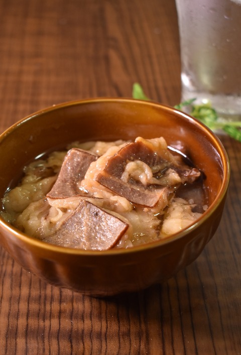 牛すじ肉のトロトロ煮 (1)