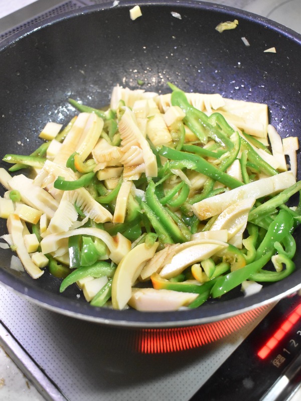 筍たっぷり炒飯 (4)