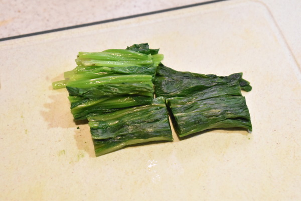 ほうれん草のさっぱりお浸し (4)