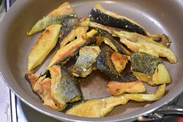 鮭あらのカレー焼き (5)