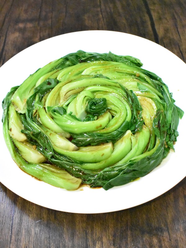 チンゲン菜の中華風お浸し (5)
