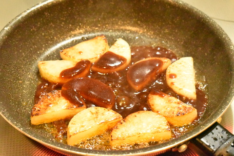大根のスパイシーソース煮込み (6)