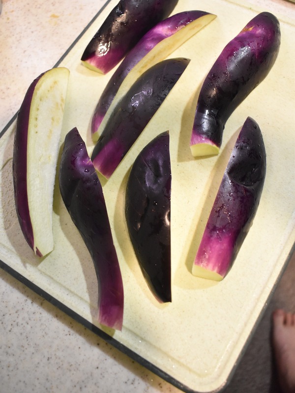 茄子のゆず蒸し (3)