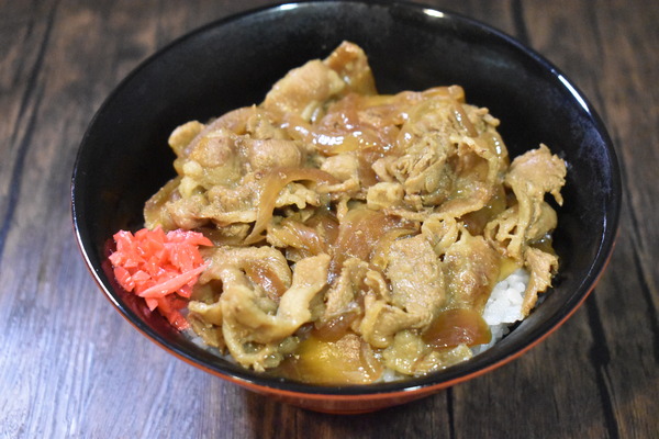 バター牛丼 (7)