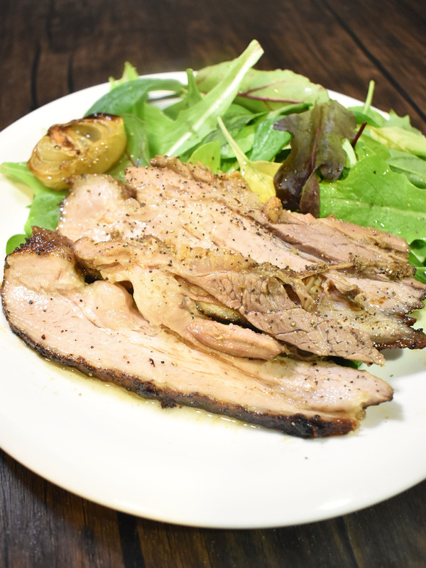 豚バラ肉のスパイス焼き (2)