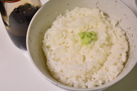 わさびを擦る (7)