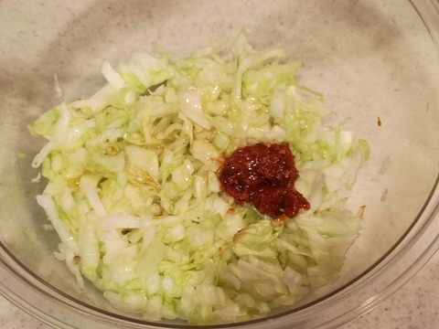 ピリ辛塩キャベツ (5)
