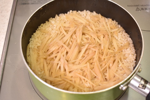 新しょうがの炊き込みご飯 (6)