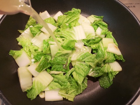 海老と白菜の中華炒め (8)