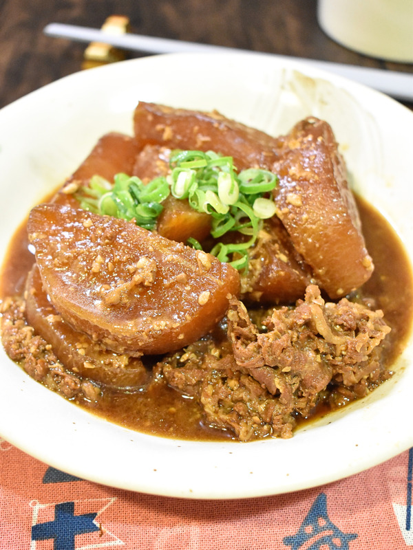 牛味噌大根 (2)
