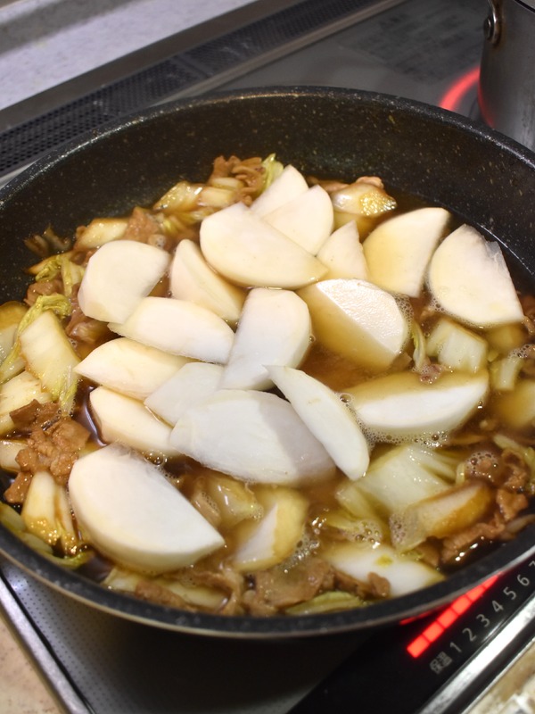 豚肉と蕪のオイスターソースあんかけ (5)