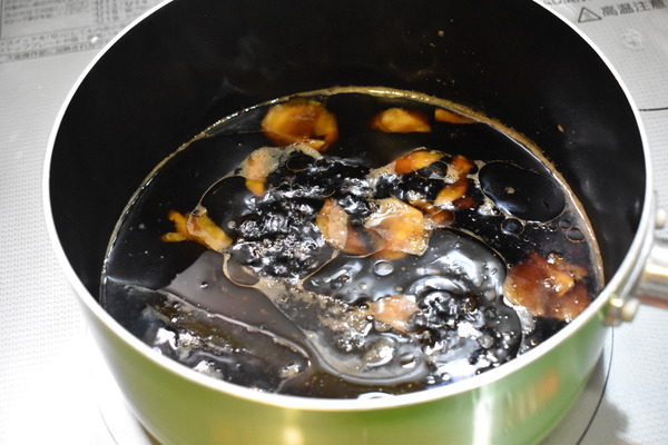 カレイのこってり煮付け (3)