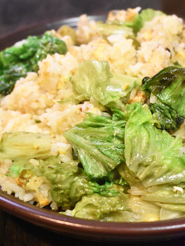 サニーレタス炒飯 (1)