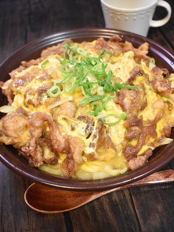 薄揚げ豚唐丼 (2)