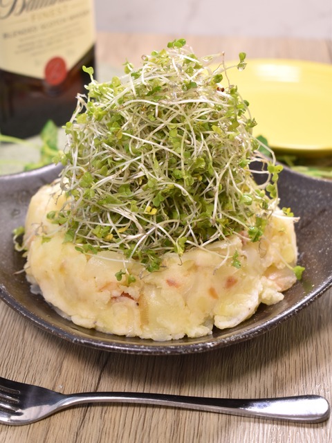 盛り盛りスプラウトのポテトサラダ (1)