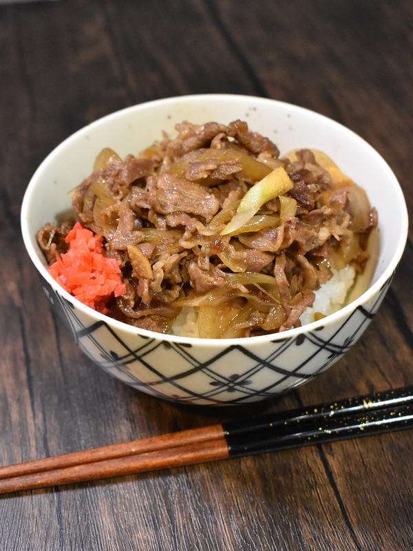 にんにく牛丼 (2)