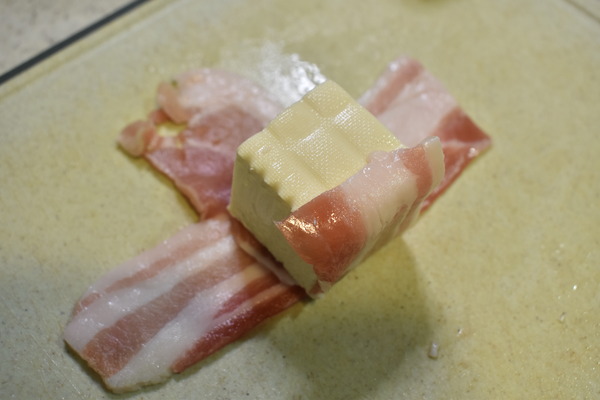 豚バラ巻き豆腐 (4)