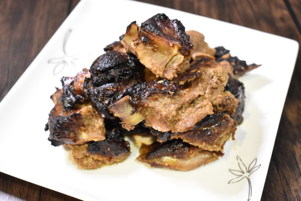 スペアリブのBBQ風 (6)