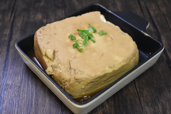 豆腐のにんにく醤油煮 (5)