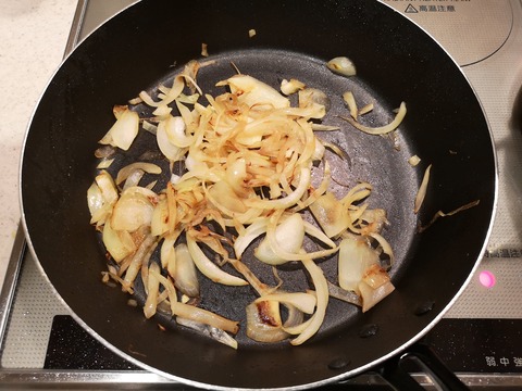 鯵のバター醤油パスタ (9)