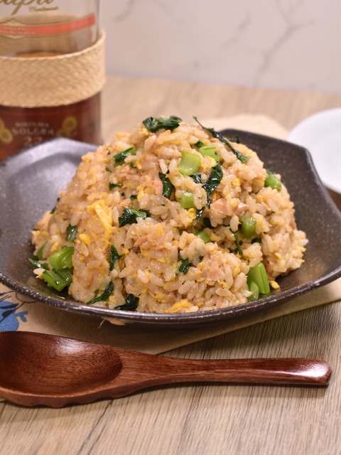 オイスターツナ炒飯 (1)