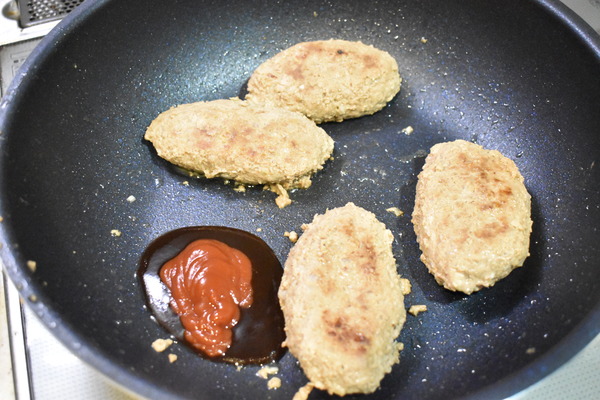 細長ハンバーグ (5)