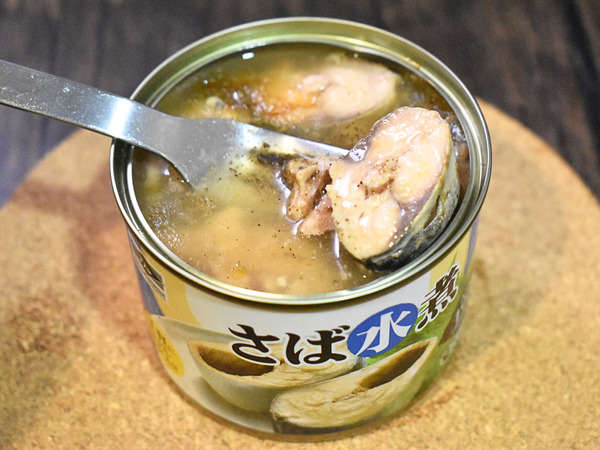 鯖缶のみりん焼き (2)