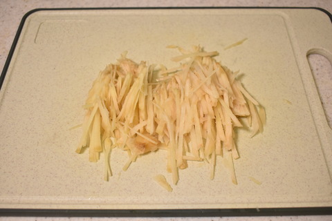 新しょうがの炊き込みご飯 (4)
