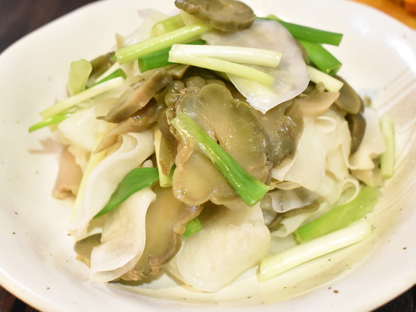 ザーサイと蕪の和え物 (1)