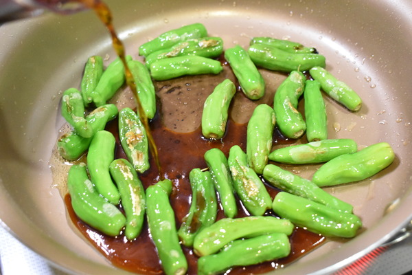 しし唐ごままみれ (4)