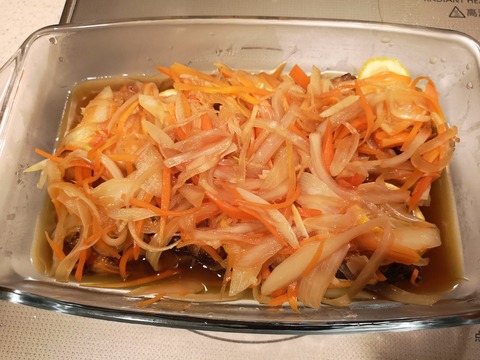 鰤の南蛮漬け (10)