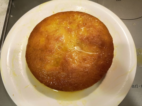 蜜漬けカボチャの蜜ケーキ (15)