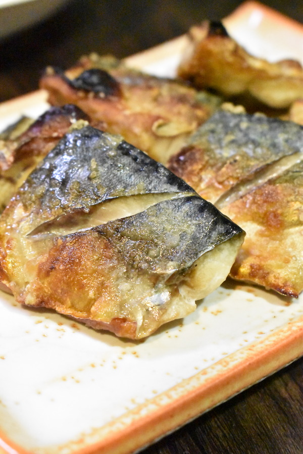 鯖のオイル焼き (1)