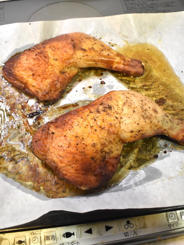 骨付きもも肉のスパイシーグリル (6)