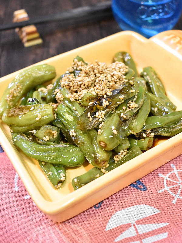 しし唐ごままみれ (2)