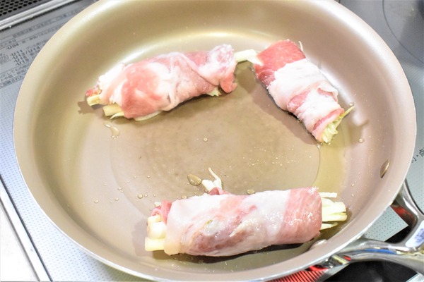 豚肉の香味野菜巻き (6)