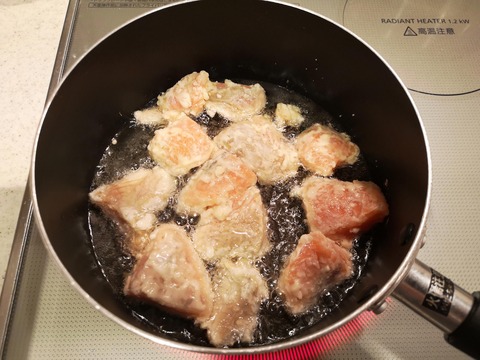 鮭の味噌唐揚 (5)