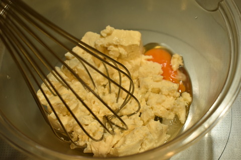 油揚げの豆腐詰め (4)