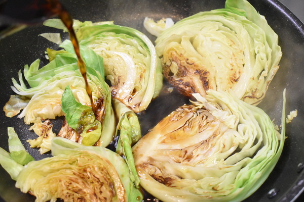 おつまみ焼きキャベツ (6)