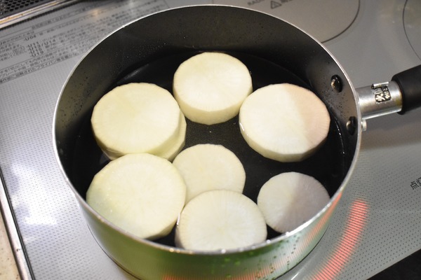 コンソメ大根のグリル (3)