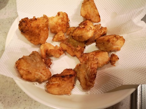 鮭の味噌唐揚 (7)