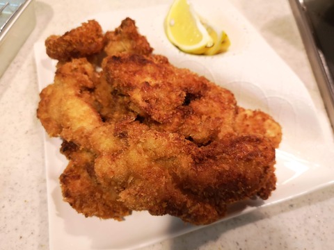 唐揚風チキンカツ (9)