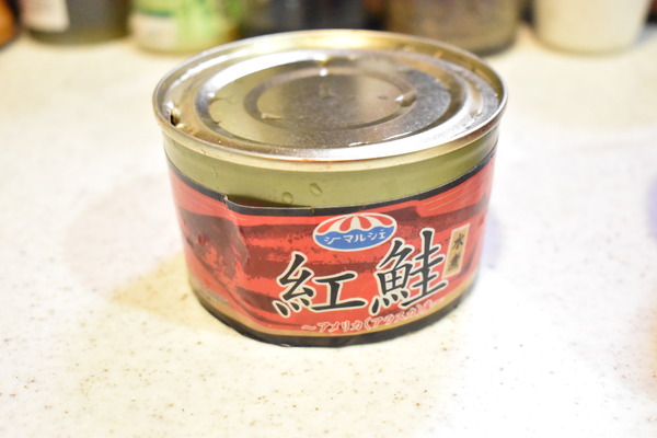鮭缶でちゃんちゃん焼き風 (5)